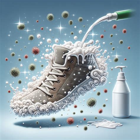 what kills bacteria in shoes